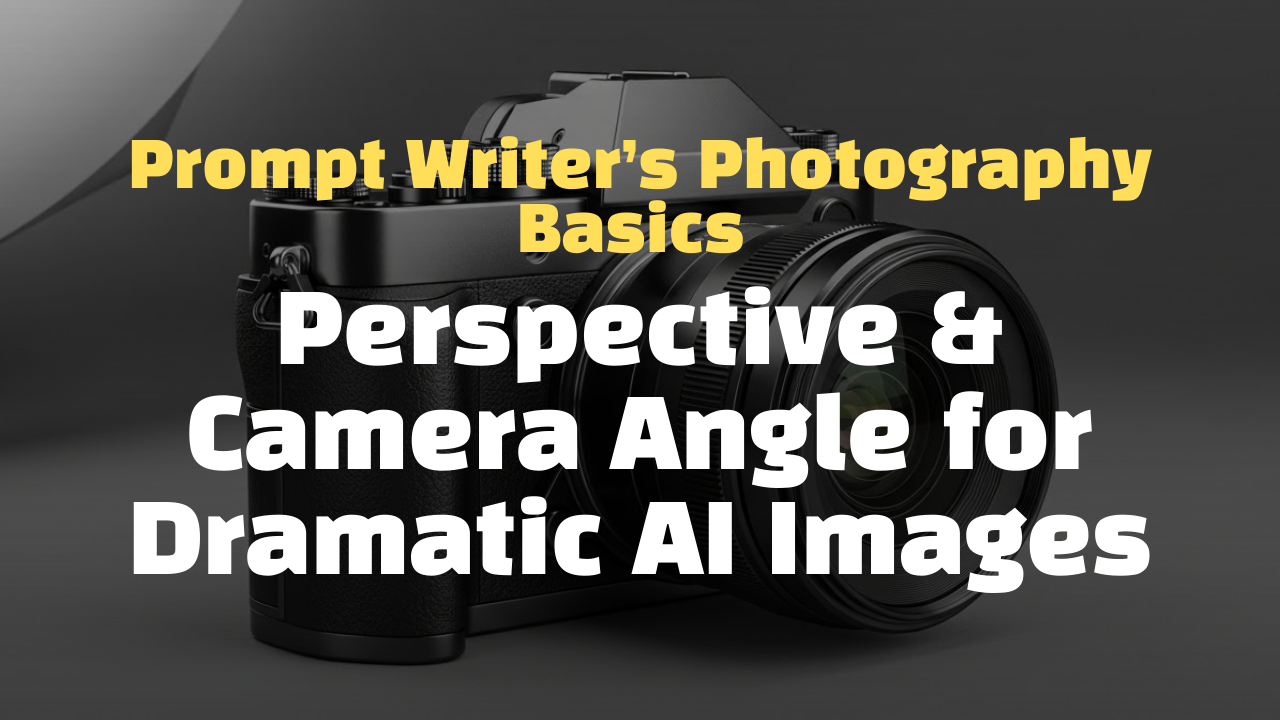 Perspective & Camera Angle for Dramatic AI Images